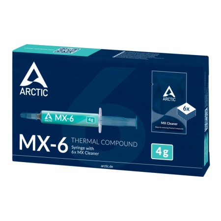 Termalna pasta ARCTIC MX-6 (4g) with 6pcs MX Cleaner, ACTCP00084A - Img 5