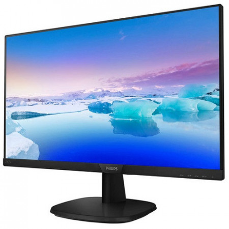 Monitor 23.8" PHILIPS 243V7QDAB/00, IPS, 16:9, FHD, 5 ms, VGA, DVI-D, HDMI, zvucnici 2 W x 2, slim edges
