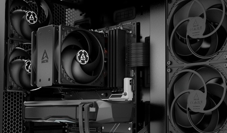 CPU Hladnjak Arctic Freezer 36 (Black), ACFRE00123A, DUO FAN, 4 heatpipe, AM5, LGA1700 - Img 5