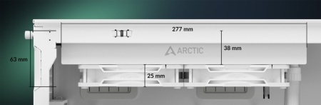 CPU vodeno hladjenje Arctic Liquid Freezer III Pro 240 A-RGB (White), ACFRE00186A - Img 2