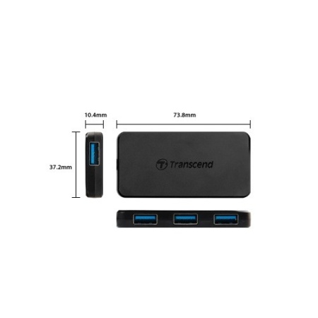 USB 3.0 Hub Transcend TS-HUB2K, 4-port - Img 2