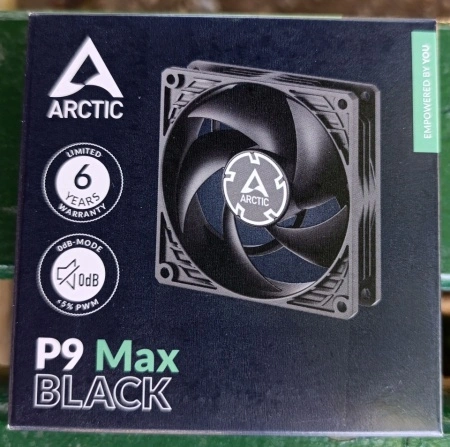 Ventilator za kućište Arctic P9 Max (Black), 92mm, 4 pin, ACFAN00300A - Img 4