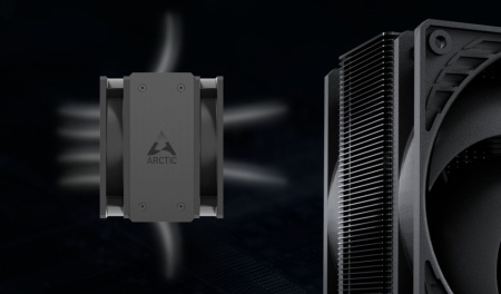 CPU Hladnjak Arctic Freezer 36 (Black), ACFRE00123A, DUO FAN, 4 heatpipe, AM5, LGA1700 - Img 6
