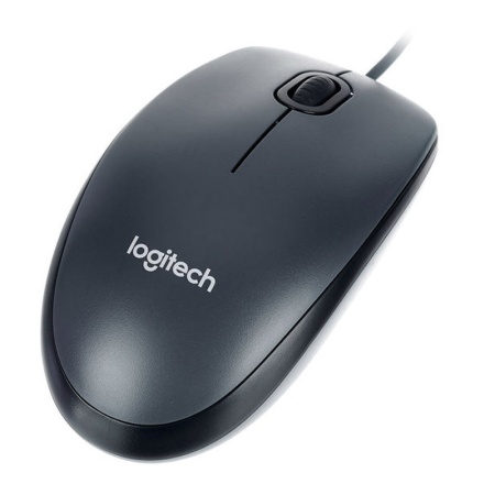 Mis Logitech M90, 1000 dpi, dark gray, USB (910-001793) - Img 2