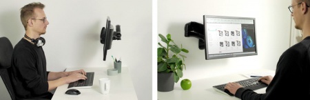 Zidni nosač za monitor ARCTIC W1-3D Gas Spring Monitor Wall Mount, AEMNT00032A - Img 5