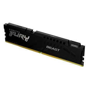 16GB DDR5/6000 KINGSTON KF560C30BBE-16, Fury Beast black, CL30, AMD® EXPO v1.1, Intel XMP