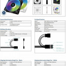 Arctic P12 PWM PST A-RGB (White) - 3 Pack, 12cm, 4 pin, ACFAN00258A