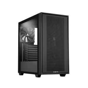 Kućište CHIEFTEC Night Hunter GS-03B-BLK-OP, TEMPERED GLASS, 4 x 14cm PWM fans, 1 x USB 3.0, 1 x USB tip C, bez napajanja