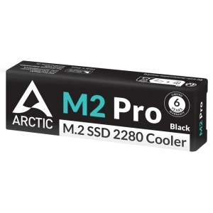 SSD Cooler for M.2 Drives Arctic M2 Pro (Black), ACOTH00001A
