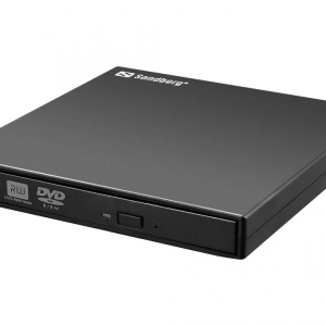 USB DVD-RW eksterni Sandberg USB Mini DVD Burner, slim, black, 133-66 - Img 2