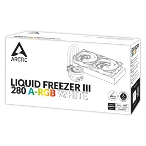 CPU vodeno hladjenje Arctic Liquid Freezer III - 280 A-RGB (White), ACFRE00151A