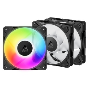 Ventilatori za kućište Arctic P12 Pro A-RGB - 3 Pack, 120 mm A-RGB PWM Fan with Cable Splitter, ACFAN00310A