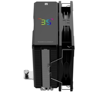 CPU Hladnjak Thermalright Assassin X 120 R Digital Black, visina 151mm, 4 heatpipes, LGA115X/1200/1700/1851/AM4/AM5 - Img 2