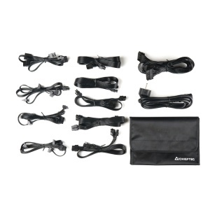 Napajanje 1250W CHIEFTEC PPS-1250FC-A3, Polaris series, 80+ Gold, Fully modular, ATX 3.1 with PCIe GEN5, 12VHPWR - Img 5