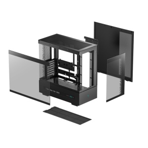 Kućište DeepCool CH690 Digital, R-CH690-BKNNA0D-G-1, black, no fans - Img 5