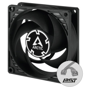 Ventilator za kućište ARCTIC P8 PWM PST (Black), 80mm, 4 pin, 4 pin, ACFAN00150A - Img 3