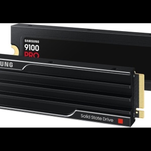 SSD 2TB SAMSUNG 9100 PRO with heatsink, MZ-VAP2T0CW, NVMe M.2 PCIe 5.0 x4 (Gen 5), 14800/13400 MB/s - Img 2