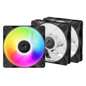 Arctic P14 Pro A-RGB - 3 Pack, 140 mm A-RGB PWM Fan with Cable Splitter, ACFAN00320A