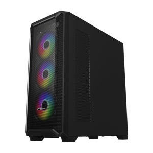 Kućište FSP CMT591A, 4x120mm ARGB fan, front mesh, black - Img 3