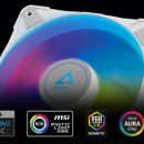 Arctic P12 PWM PST A-RGB (White) - 3 Pack, 12cm, 4 pin, ACFAN00258A