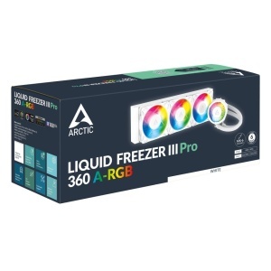 CPU vodeno hladjenje Arctic Liquid Freezer III Pro 360 A-RGB (White), ACFRE00188A