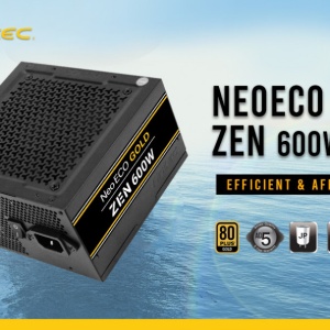 Napajanje 600W ANTEC NE600G ZEN, NEO ECO GOLD, 80+ Gold, 12cm silent fan, Active PFC, up to 92% efficient - Img 4