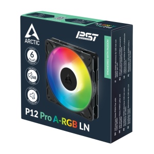 Ventilator za kućište ArcticP12 Pro A-RGB LN, 120 mm A-RGB PWM Fan with Cable Splitter, ACFAN00344A - Img 1