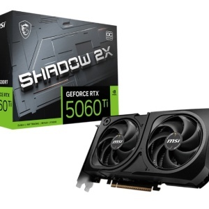VGA MSI GeForce RTX 5060 Ti 16GB SHADOW 2X OC PLUS