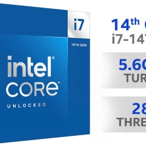 CPU INTEL Core i7-14700K, 20C/28T, 3.4GHz (5.6GHz), 28MB, 125W/253W, LGA 1700