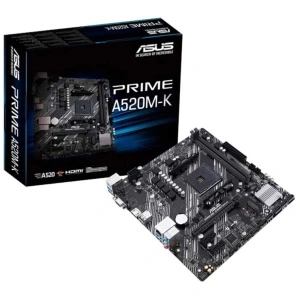 MB ASUS A520M-K, VGA, HDMI, 2 x DIMM, AM4