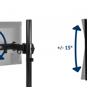 Nosač za monitor ARCTIC Z1 Basic Desk Mount Monitor Arm, AEMNT00039A - Img 3
