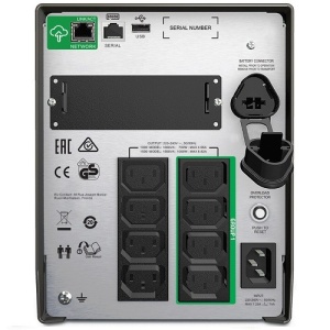 UPS APC SMT1000IC, SMART 1000VA, SmartConnect, black - Img 2