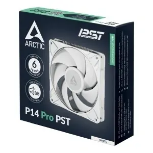 Ventilator za kućište Arctic P14 Pro PST (White), 140 mm PWM Fan with Cable Splitter, ACFAN00317A