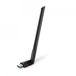 Wireless USB Adapter TP-LINK T3U Plus, AC1300, dual bend, External High Gain Antenna - Img 2