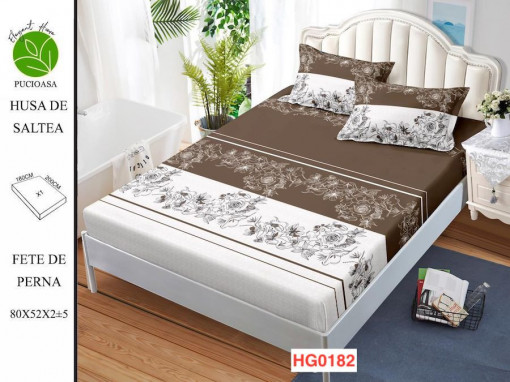Cearceaf Din Finet Cu Elastic Si 2 Fete De Perna HG0182