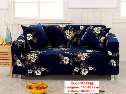 Huse Elastice Pt Canapele 140-185cm Marime M Cod HM013-M