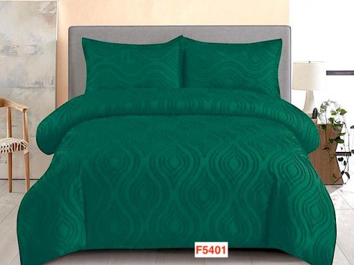 Lenjerii de pat din finet cu 4 piese pt cadou F5401