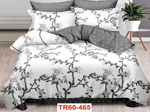 Lenjerii de pat din finet cu 6 piese Pucioasa TR60-465