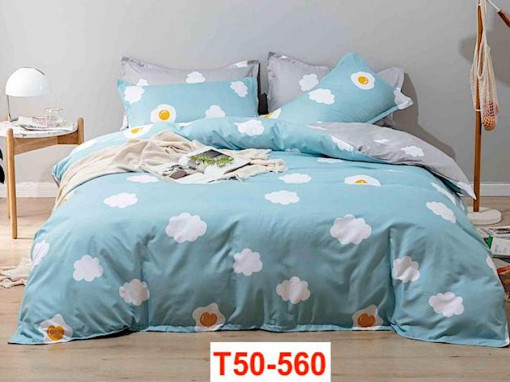 Lenjerii Din Bumbac Satinat Cu 4 Piese Pucioasa Cod T50-560