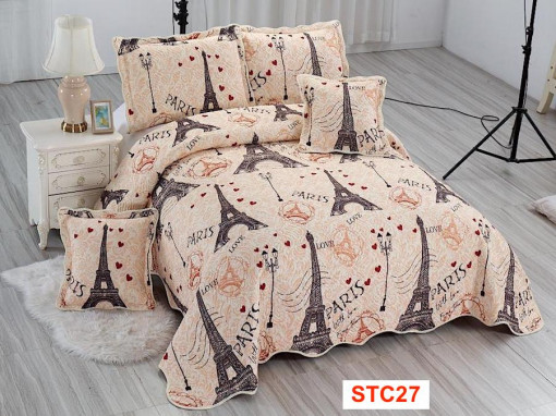 Cuverturi Cu 4 Fete De Perna, Bumbac 100%, Cod STC27