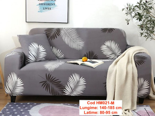 Huse Elastice Pt Canapele 140-185cm Marime M Cod HM021-M