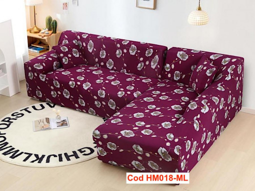 Huse Elastice Pt Coltare Din 2 Piese Si 5 Locuri Cod HM018-ML