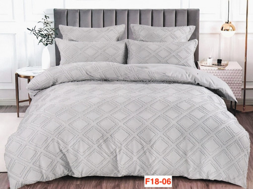 Lenjerii de pat din finet cu 6 piese Pucioasa F18-06