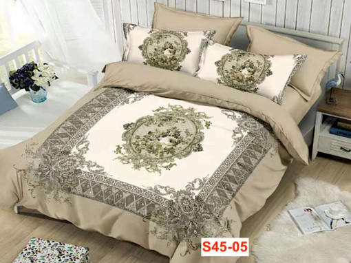 Lenjerii Din Catifea Cu 6 Piese Pt Pat Dublu Cod S45-05