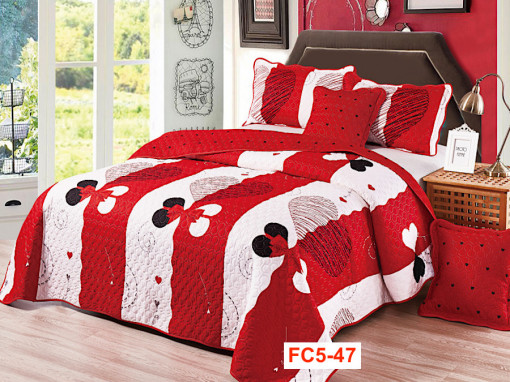 Cuverturi De Pat Din Finet Cu 4 Fete De Perna Cod FC5-47