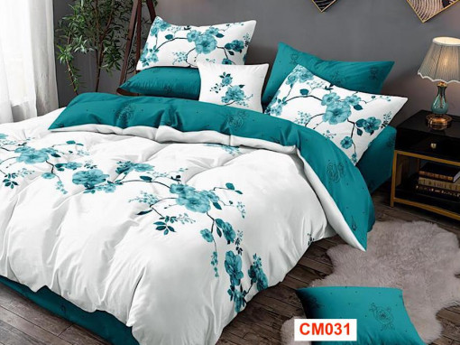 Lenjerie de pat din finet cu 6 piese CM031