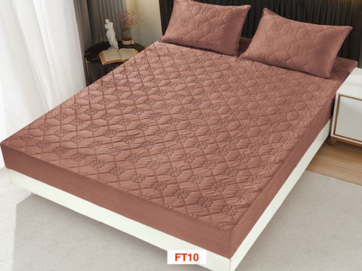 Huse De Pat / Topper Cu Elastic Si 2 Fete De Perna, 180x200, FT10