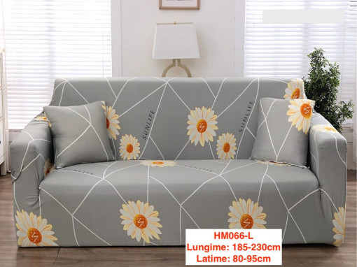 Huse Elastice Pt Canapele 185-230cm Marime L Cod HM066-L