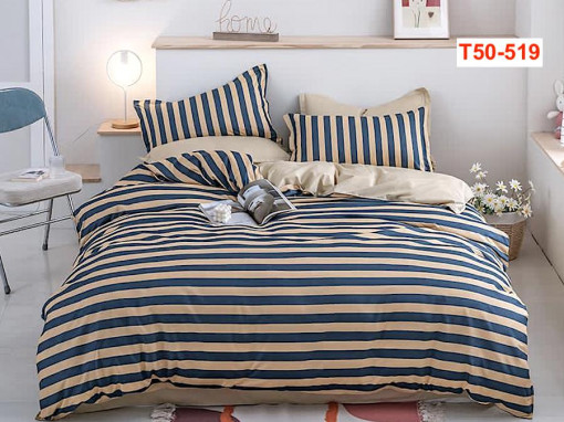 Lenjerii Din Bumbac Satinat Cu 4 Piese Cod T50-519
