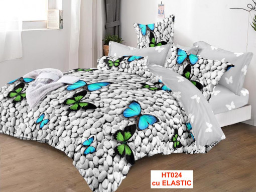 Lenjerie Cu Elastic Din Finet Cu 6 Piese Cod HT024